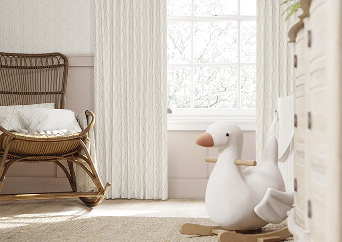 Puddle Down, Trellis Dolly Mix - Made to Measure Curtains - Image 5